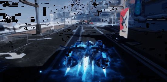 霜华·幻影载具悬浮状态展示图