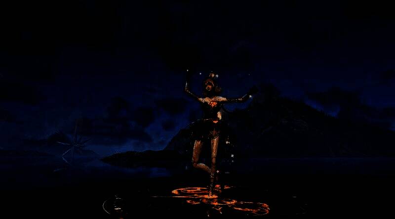 《星球：重启》女款八音恋曲时装裙摆细节