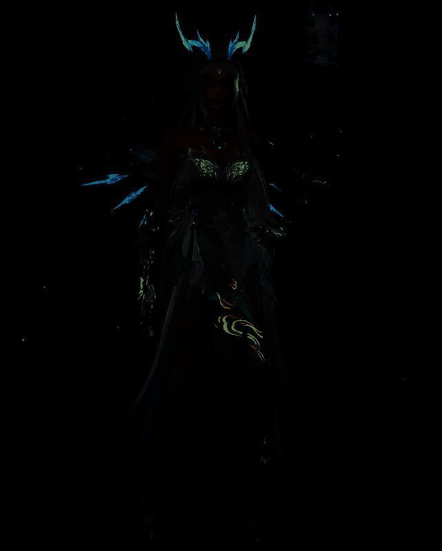 圣辉·苍蛟逸女款时装最终形态