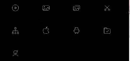 素材添加菜单选择安卓手机投屏图片