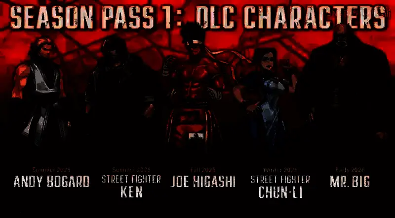 肯、春丽相关宣传图