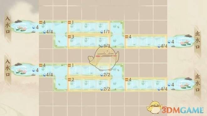 放置直道后的游戏画面