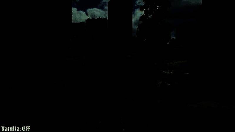 《最后的生还者2：重制版》默认画质与光追MOD画质对比画面1