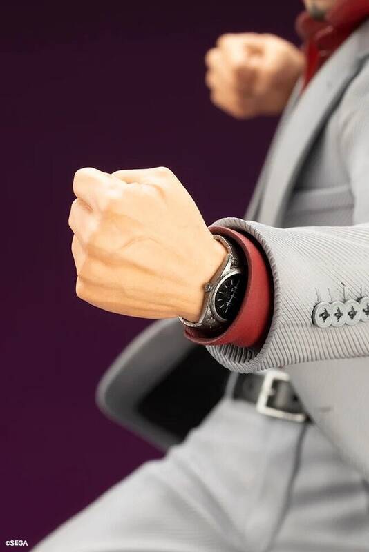 桐生一马雕像整体效果