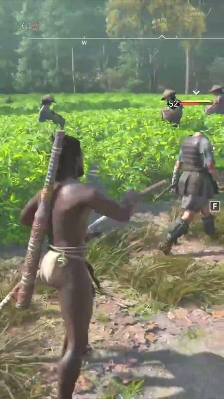 《刺客信条：影》无头敌人画面4