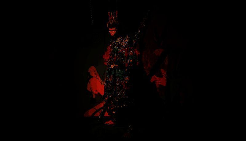 《黑神话：悟空》艺术展相关画面