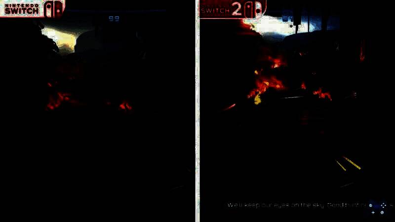 《银河战士Prime 4》Switch和Switch 2版画面差异6