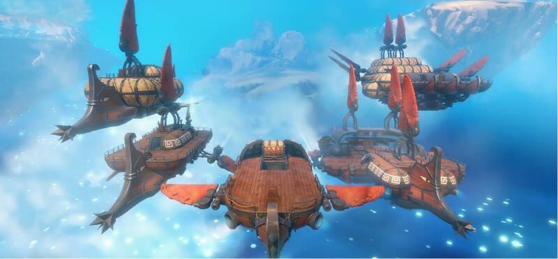 《回音：飞艇传说》游戏画面