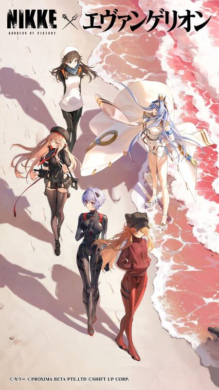 《妮姬：胜利女神》与《新世纪福音战士》联动壁纸四