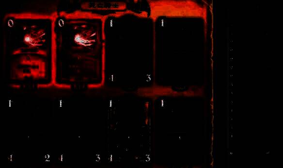 炉石传说游戏中前期战斗画面