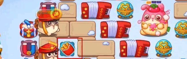 左侧摆放薯条炮塔