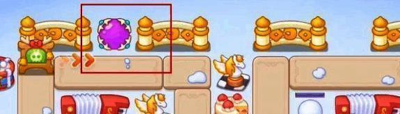 左上方摆放并升级魔法球炮塔的画面