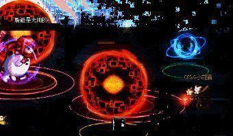 火场地大机制1火球及红圈场景动态