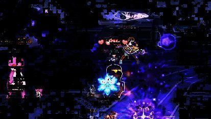 弹反紫色路径画面