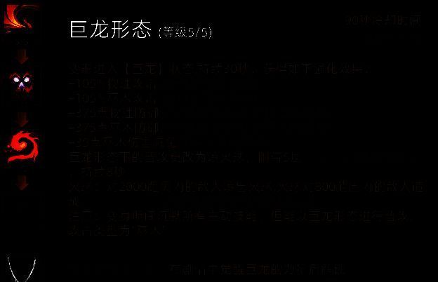 巨龙形态技能图