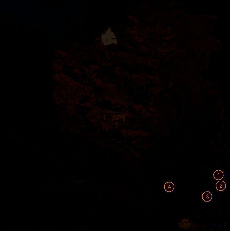 目标树木位置配图