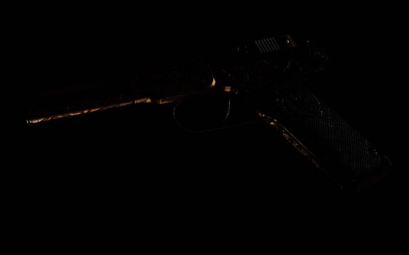 荒野大镖客2m1899手枪展示图