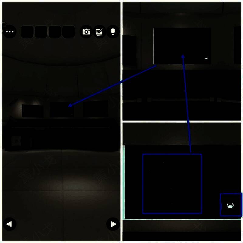中间控制台大屏幕的星象线索