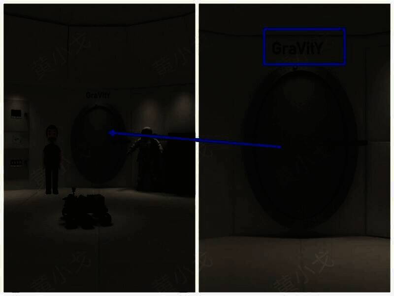 舱室门上的单词