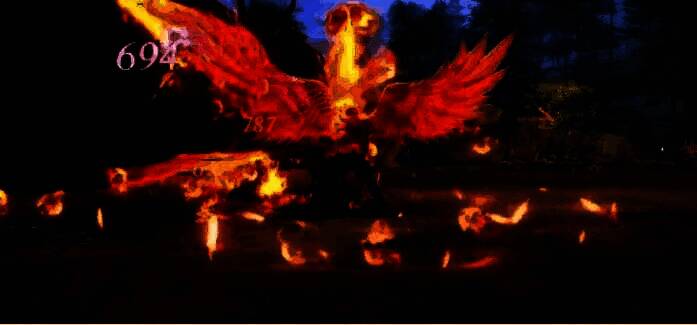 邪火凤凰武魂图片