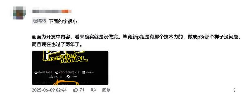 《女神异闻录4》重制版相关图片6