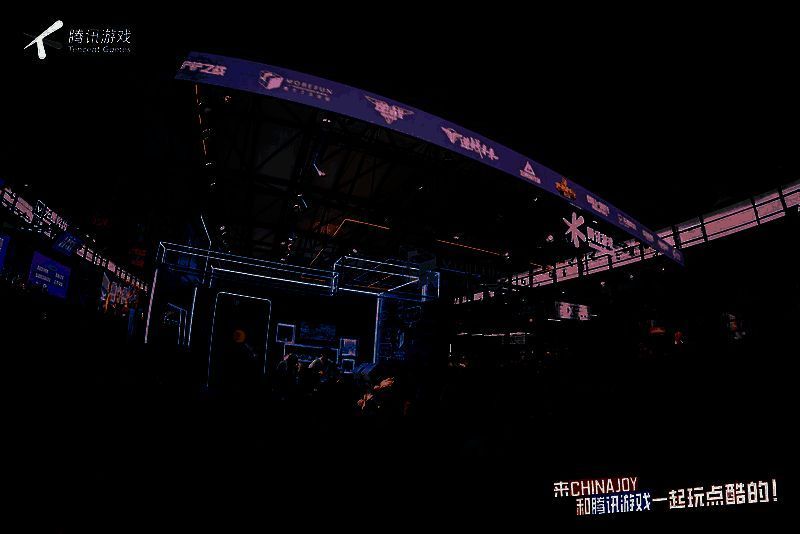 ChinaJoy现场魔方工作室展示场景
