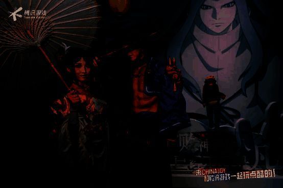 火影忍者手游展台Coser场景