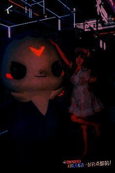 小迪莫与不同人群互动画面