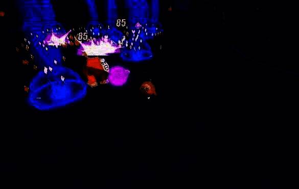 激光枪技能展示图