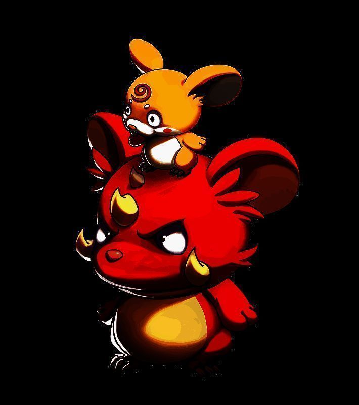 大小GP吉比和鲁比游戏形象