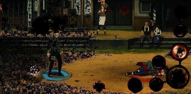 最终章鹿丸二技能影子模仿手里剑术动态展示