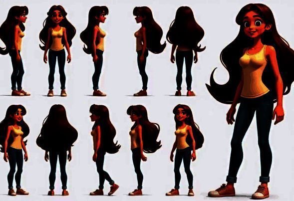 文生图在概念艺术上的应用示范图片