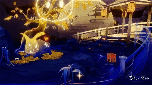 晓月婵娟烟花展示图