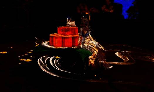 玉兔嚼月坐骑外观展示图