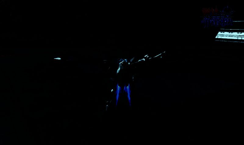 异端敢达金色机 天哈娜灾祸白矛技能画面