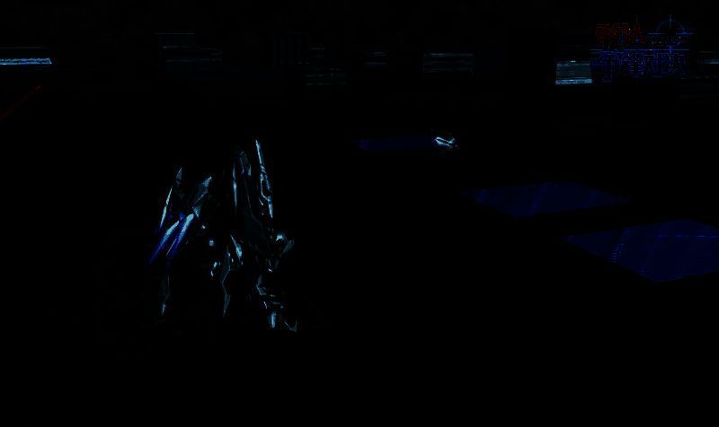 异端敢达金色机 天哈娜三犄改(左/右)技能非海市蜃楼画面