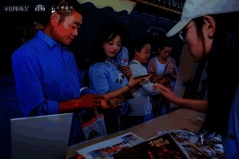 打卡集章活动现场