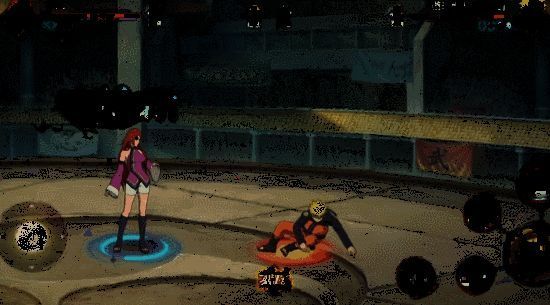 不风施展尸鬼之吻，意图夺取鸣人查克拉