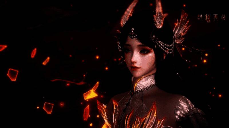 龙吉公主角色立绘，展现仙气飘逸的女神形象