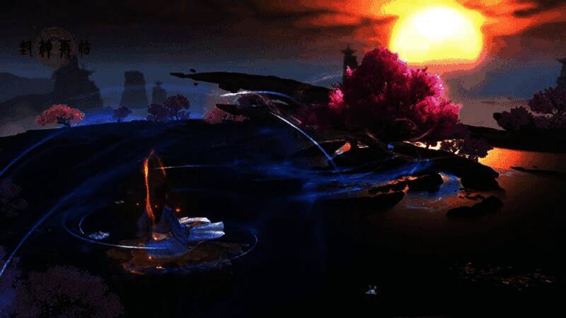 玩家在游戏内拍照功能展示，角色与风景完美融合