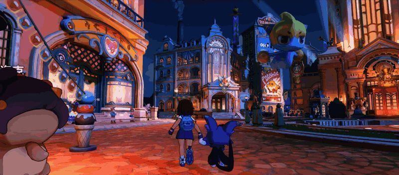 独眼怪与独眼魔战斗场景，夜巨魔从黑暗中现身