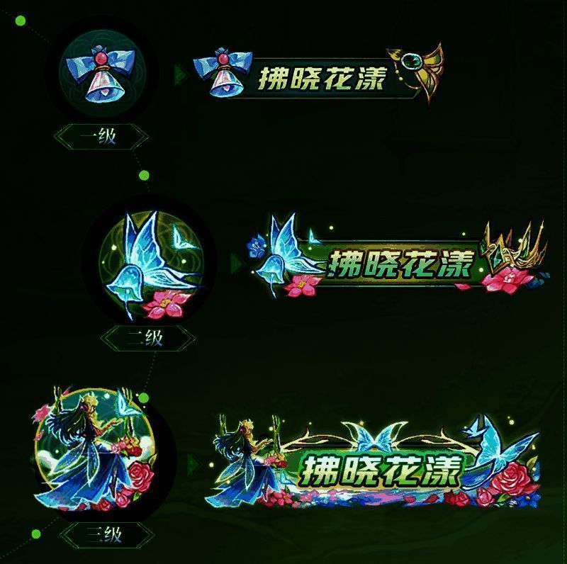 跑跑狼时装灵风语与瑶花聆展示，小精灵造型萌趣十足