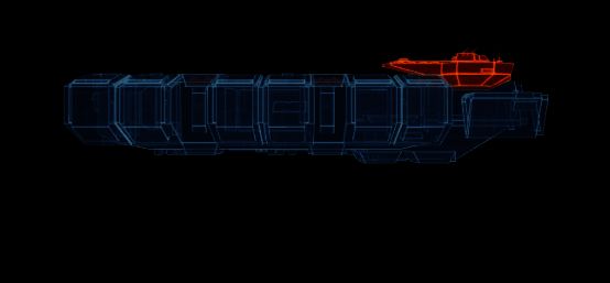 XT-6级火炮护卫舰战斗画面，炮火齐发，火力全开