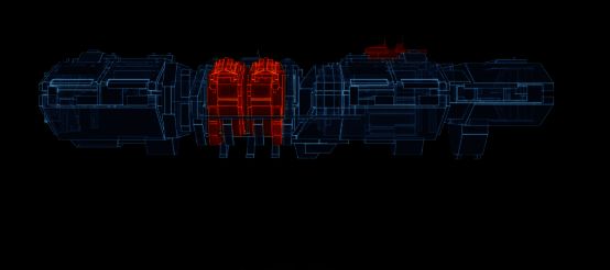 XT-11级导弹驱逐舰发射导弹瞬间，导弹密集如雨