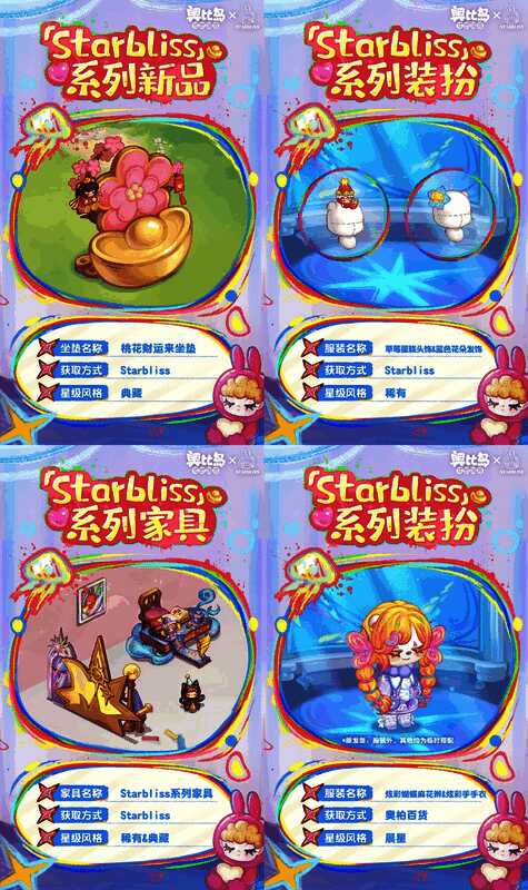 StarBliss情绪观察卡收集活动界面示意图