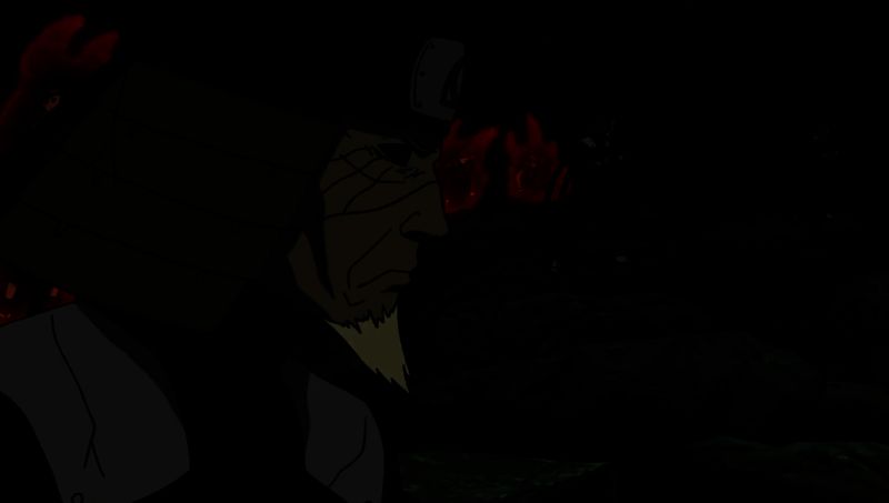 五遁·大连弹之术释放，五种元素交织成绚丽画面