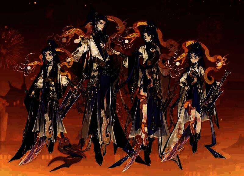 灵画展示，灵蛇环绕角色，祥瑞氛围浓厚