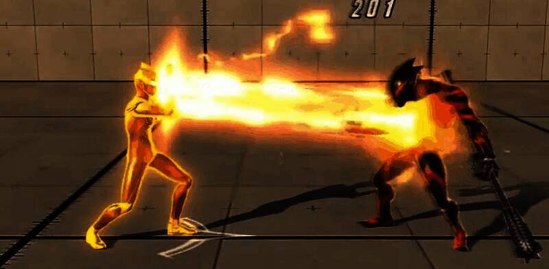 巴尔坦星人释放分身术，多个幻影围绕主角展开攻击