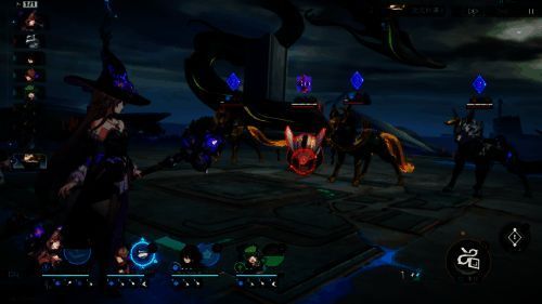 战斗界面显示敌人头顶“解读”层数不断累积，数值醒目