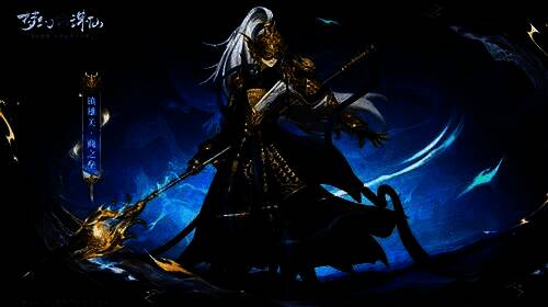 角色与红色仙友商之垒并肩作战，背景为碑林战场，战斗氛围浓厚